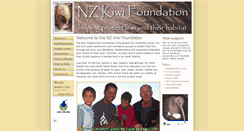 Desktop Screenshot of kiwifoundation.org.nz